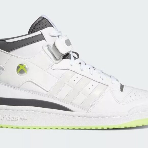 Adidas XBox 360 Forum Mid Mens Anniversary Shoes White Green GW7794 NEW* Sz 6 main image 4